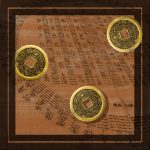 Paño de I Ching Monedas