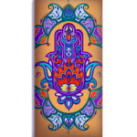 Amohadilla para ojos HAMSA AMARILLO