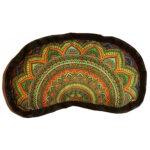 Antifaz microfibra Naranja y Verde