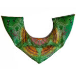 Almohadilla en Herradura Chicas Mandala Verde Lunares